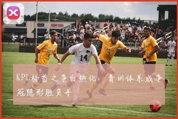 KPL榜首之争白热化，青训体系成争冠隐形胜负手